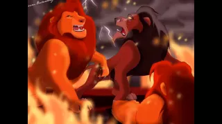 mufasa and taka/scar tribute