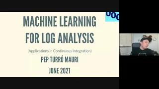 Machine Learning for Log Analysis