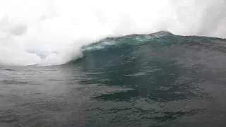 Rainy POV Surf in Fiji - Wilkes, Tavarua, Fiji