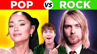 Iconic POP Songs vs Iconic ROCK Songs #2