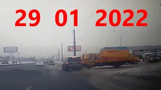 Подборки  Аварии и ДТП      29  01  22   ( Январь 2022 )