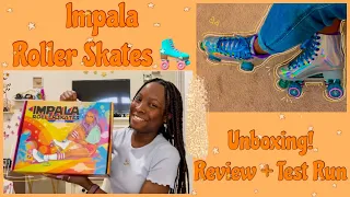 Impala Roller Skates Unboxing & Review! | First Impressions & Test Run | Skating For The First Time!