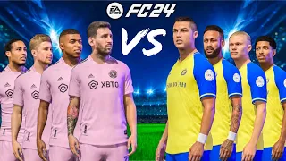 FC 24😱| Messi & Mbappe All Stars Vs Ronaldo & Neymar All Stars - Who Would Win !