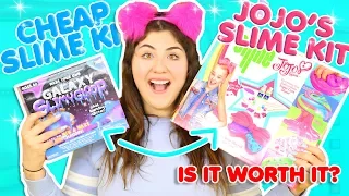 JOJO'S SLIME KIT VS CHEAP SLIME KIT | IS IT WORTH IT? Slimeatory #293