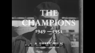 "THE CHAMPIONS 1949 TO 1954"  FORMULA 1 AUTO RACING DOCUMENTARY BY SHELL OIL CO   XD73224