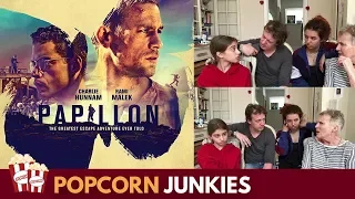 Papillon Official Trailer Reaction - Nadia Sawalha & Family Reaction & Review