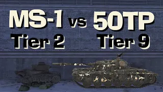 WOT Blitz Can MS-1 Kill a 50TP Prototyp