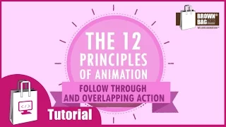 12 Principles of Animation - 05 Follow Through and Overlapping Action