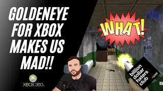 Cancelled Goldeneye for xbox 360 makes us mad James bond remaster n64 original leaked gameplay XBLA