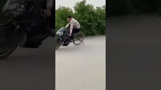 Amazing Bike Modification ||Crazy Bike Motivation Gone Wrong🤣🤣🤣😂 #shorts #comedy #trending #bikeride