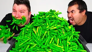 Matt Stonie's 10,000 Calorie EXTREME ZOMBIE NITRO Takis Fuego Challenge