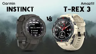 Amazfit T Rex 3 VS GArmin Instinct