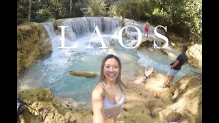 LAOS TRAVEL VLOG | Luang Prabang & Vang Vieng