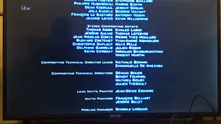 Despicable me End credits ITV