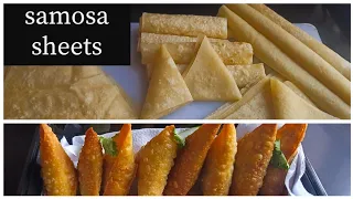 How to make best samosa sheets/beginners tutorial step by step #cookityourself #samosa #springroll
