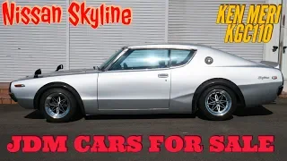 Nissan Skyline KEN MERI KGC110 for sale JDM EXPO (2338, s8312) I JDM sport cars I Japan