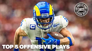 Top 5 Offensive Plays Of 2022 | Rams Season Recap