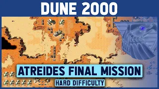 Dune 2000 - Atreides Final Mission (Right Map) - Hard Difficulty - 1080p