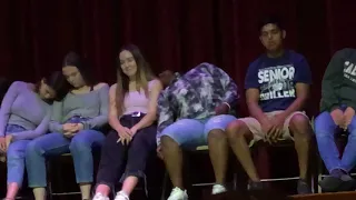 Bakersfield High School 2019 hypnotist show