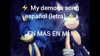 Dark Sonic My Demons español ( con subtítulos )