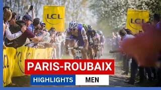 Historic Win For Van der Poel in Cobbles Hell | Paris-Roubaix 2023 Highlights - Men