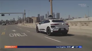 Driverless taxis hit the streets of Los Angeles