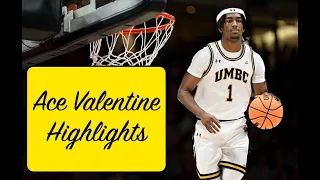 America East All-Rookie PG Ace Valentine is UMBC's FLOOR GENERAL of the Future! #basketball