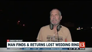 Man Returns Lost Wedding Ring