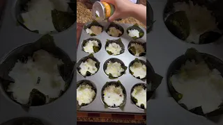 Sushi baked muffin #shortvideo #shorts #short