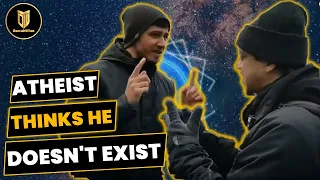 Atheist Thinks He doesn't Exist I Mansur