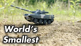 Smallest RC tank you can buy, is it any good?