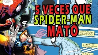 5 veces en que Spider-Man ha matado