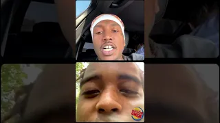 Bricc Baby Gets Pressed by New Jersey Goon on Instagram Live July 6th 2023 (IG LIVE SCREENCAP)