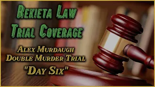 Alex Murdaugh Double Murder Trial Day 6 - State Case Continues