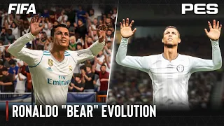 Ronaldo "Bear" Evolution FIFA vs PES