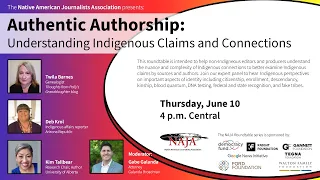 Authentic Authorship: Understanding Indigenous Claims and Connections