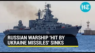 Russian warship Moskva sinks after 'Ukraine's Neptune missile strike' in Black Sea