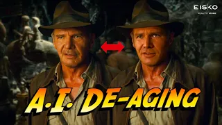 De-aging Harrison Ford in Indiana Jones 4 [DeepFake]