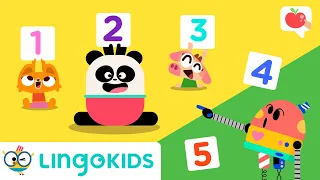 NUMBERS FOR KIDS 🔢 | VOCABULARY, SONGS and GAMES in English | Lingokids