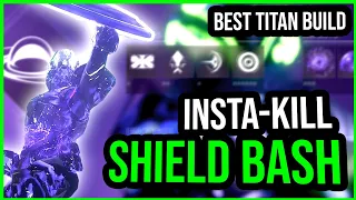 SENTINEL SHIELD BASH INSTA KILL BEST TITAN BUILD Destiny 2