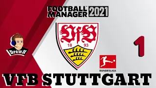 FM21 VFB Stuttgart Ep 1 - First round of the Cup!