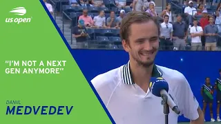 Daniil Medvedev On-Court Interview | 2021 US Open Quarterfinal