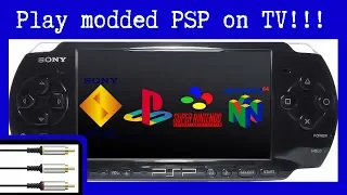 How to Play PSP on the TV! - PSP AV Cables