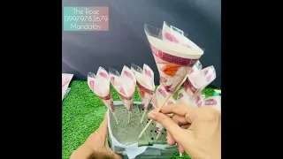 ပိုက်ဆံပန်းစည်း ပညာဒါန video - Money Bouquet Tutorial