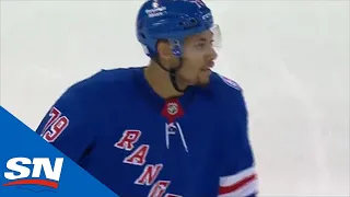 K’Andre Miller goes end-to-end and nets fantastic goal for Rangers