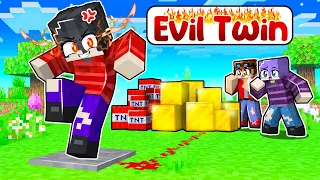 Becoming my EVIL TWIN in Minecraft!