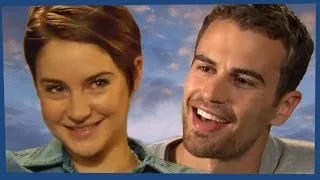 Shailene Woodley loves to hug | Divergent Interview