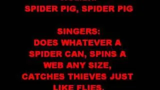 Spider Pig+Lyrics