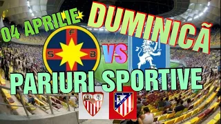 ⚽️ PONTURI PARIURI SPORTIVE 15 PRONOSTICURI pregãtite DE  "GEOpont" DUMINICÃ 04 APRILIE 2021