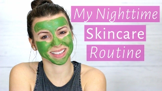 My SKINCARE ROUTINE 2017 & My Skin Story | Night Time Skincare Routine